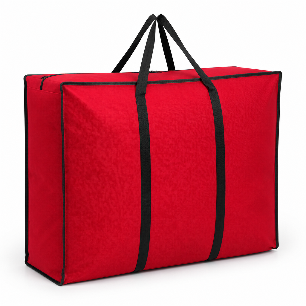 Storage Bag Extra Large - Red - 27x24+13 inch | Non Woven