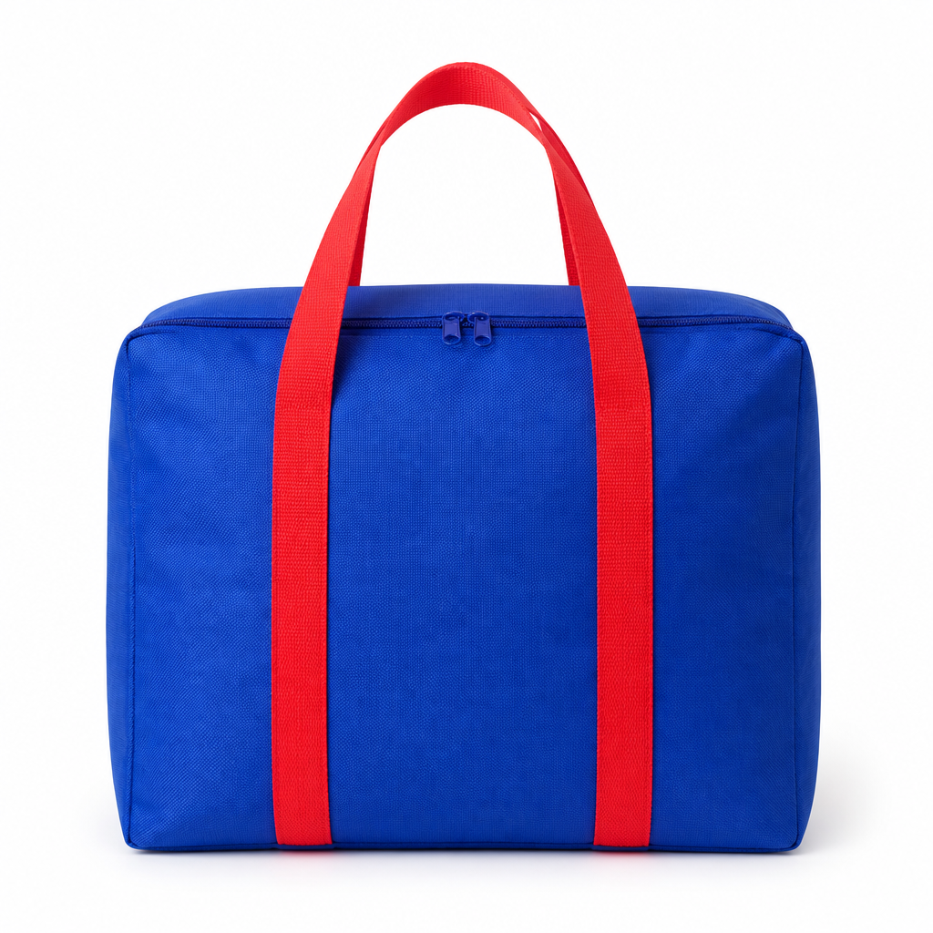 Storage Bag Large - Blue | 24x20x12 inch | 120 GSM Non Woven